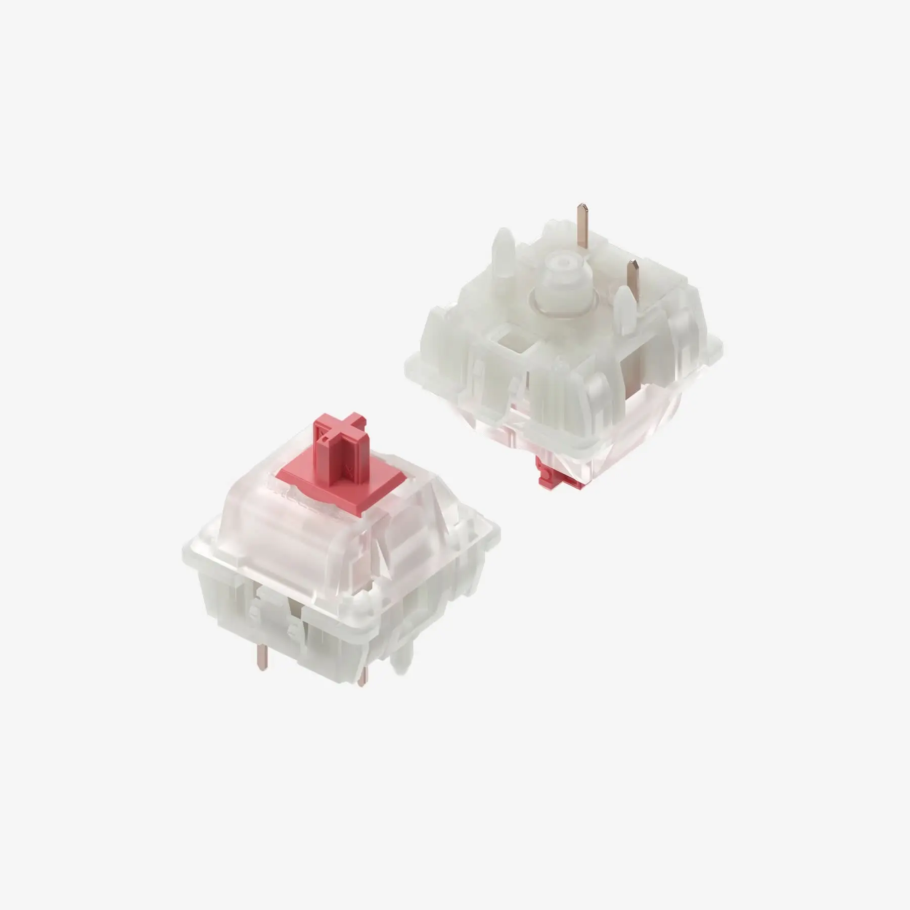 Cherry Silent Red Clear-Top